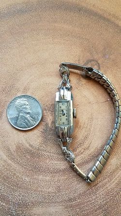 Bulova antique watch tiny mechanical movement