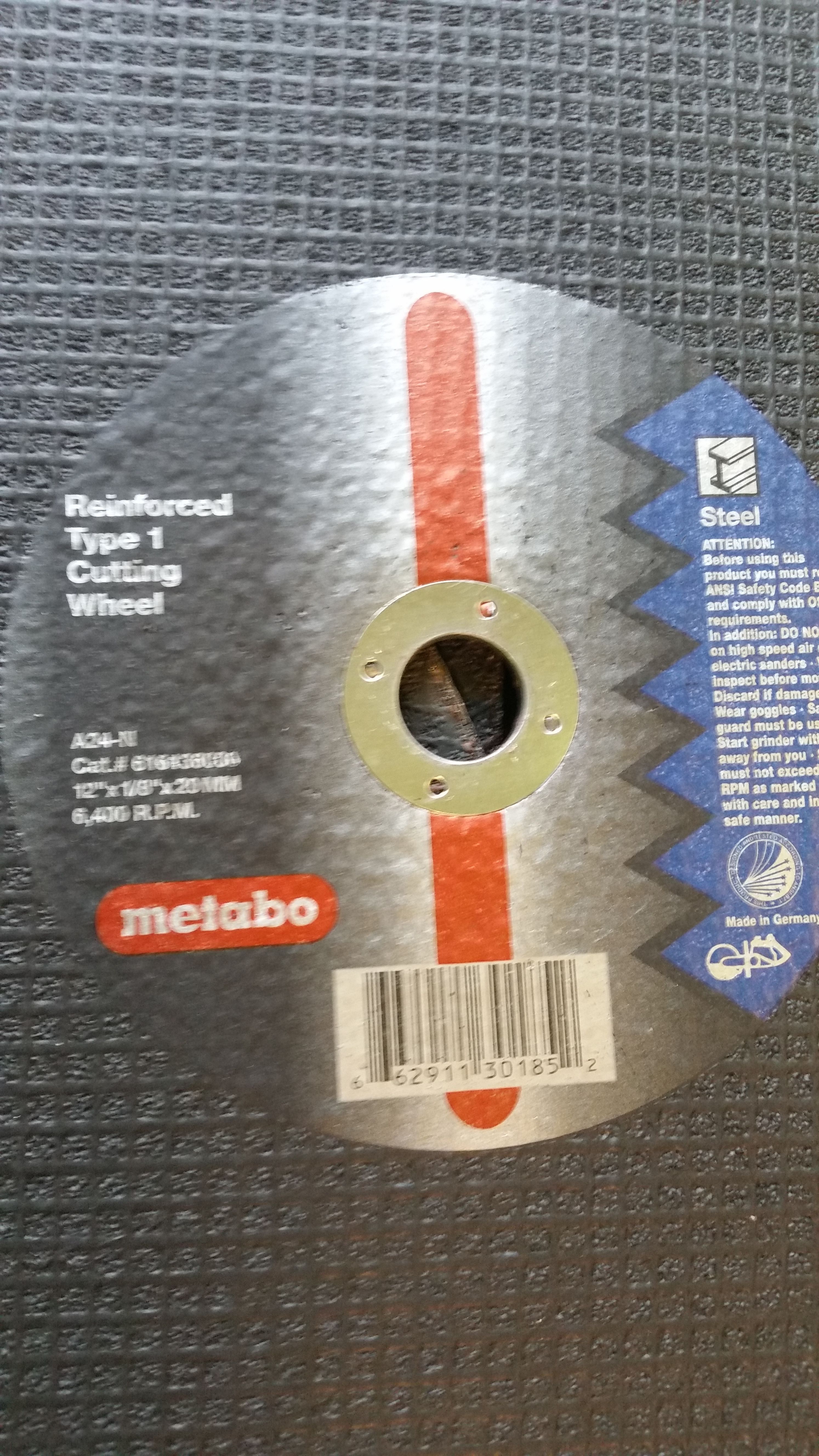 Metabo, Sait cut off wheels