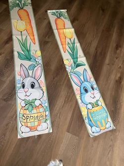 $10, 2 Easter/Spring banners