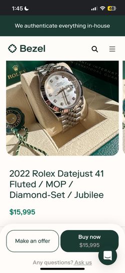 2022 Rolex Oyster Perpetual Date Just
