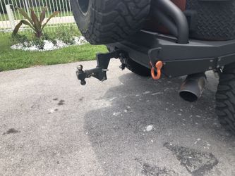 Jk wrangler rear bumper