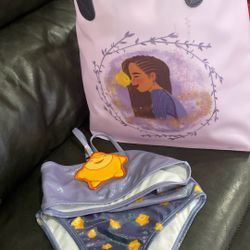 Brand New Swim Suit With Matching Swim Bag