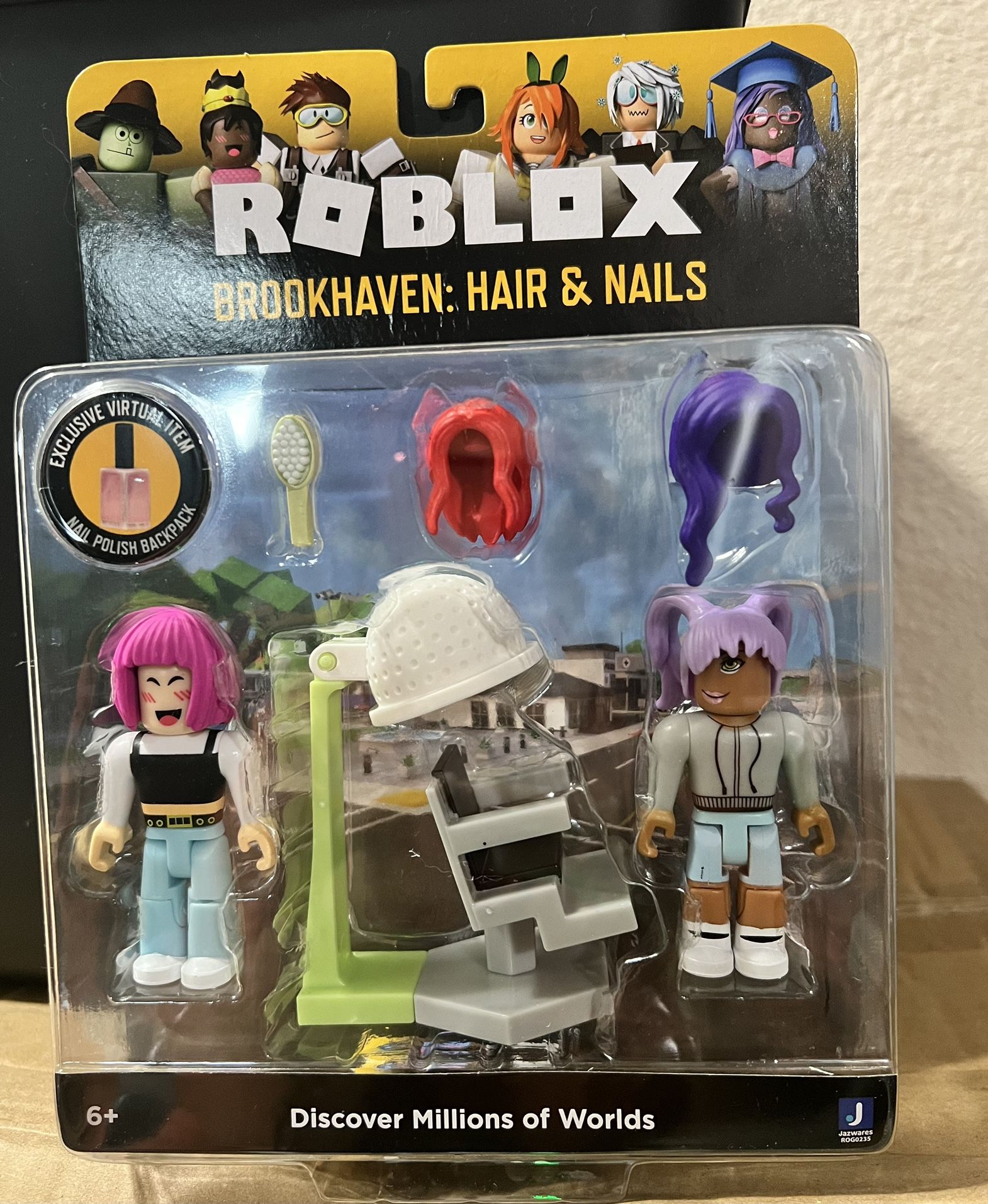 Roblox Brookhaven: Hair & Nails / Toys