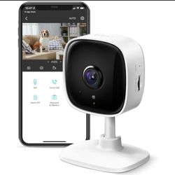 1080P Indoor Security Camera for Baby Monitor, Dog Camera w/Motion Detection, 2-Way Audio Siren, Night Vision, Cloud & SD Card Storage, Works w/Alexa 