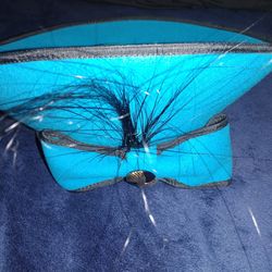 Vintage Doeskin Felt Hat 100% wool product manufactured by the Bollman Hat Company.