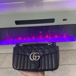 Gucci GG Marmont Aria Matelasse mini Shoulder Bag
