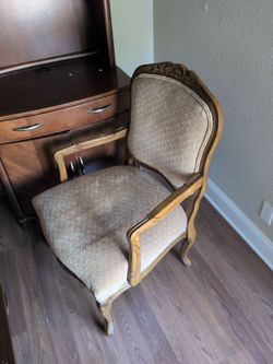 Material Arm Chair