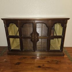 Antique Wooden Jewelry Case