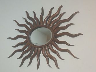 Hand Crafted Sun Mirror 