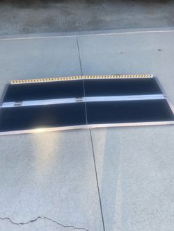 Portable 6’ mobility scooter or wheelchair ramp