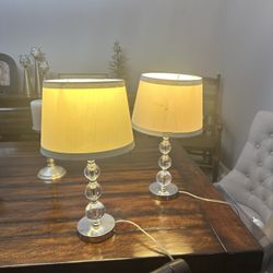 Lamps $10 Both