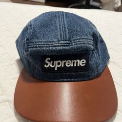 2015 Supreme Denim Camp Hat