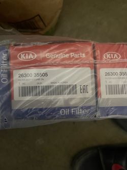 Genuine OEM Hyundai & Kia Oil Filter 26(contact info removed)5(New Version of 35504)
