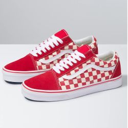 Vans Red Checkered 