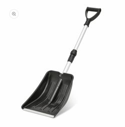 Snow Shovel - 2.3 to 3 FT Height - Black