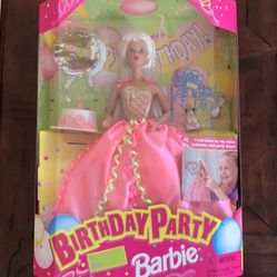 Birthday Party Barbie New In Box