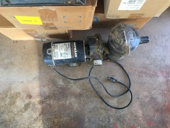 Water pump and motor