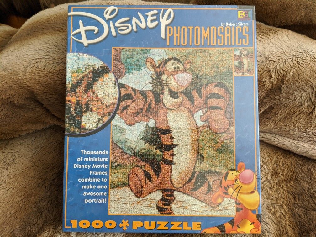 Disney Photomosaics Tigger puzzle