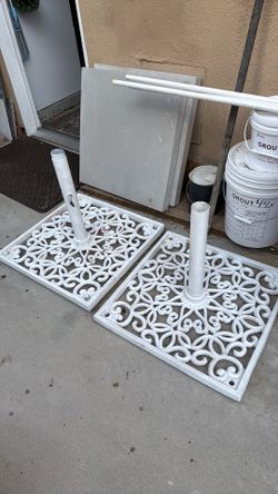 Market Umbrella Stands (2)