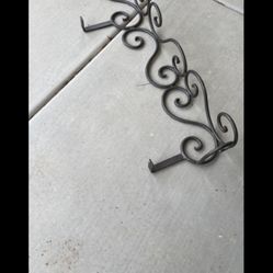 Iron Garden Plant Shelf Or Kitchen Pot Rack