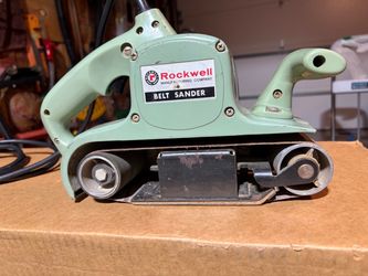 Vintage Rockwell Model 91 Belt Sander Working Condition