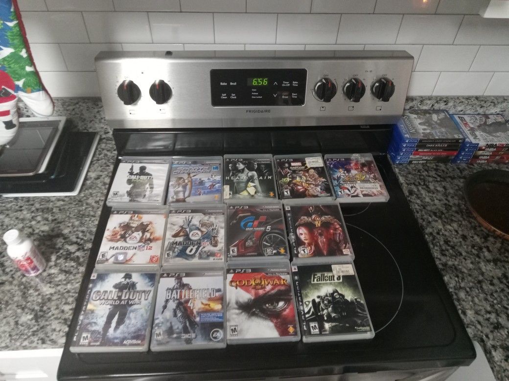 Ps3 Game All 13 Game For $25.00 Dollar