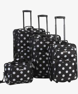 Luggage set, four piece, brand new with tag tags