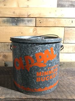 Vintage Minnow Bucket