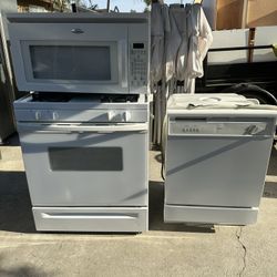 Estufa Microwave Y Dishwasher Usadas Buenas Condiciones $460