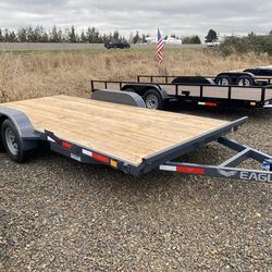 7x16 Flatbed Trailer