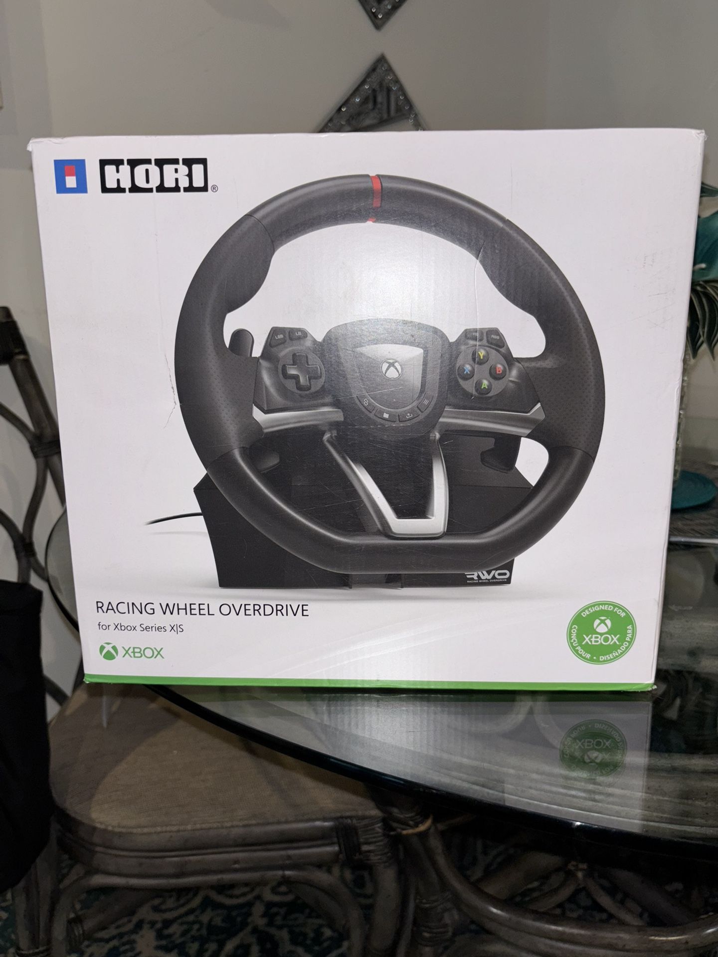 Xbox One X/S Race Wheel Overdrive Brand New