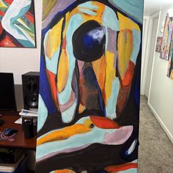 Another chance Pls. Acrylic 24”x 48”