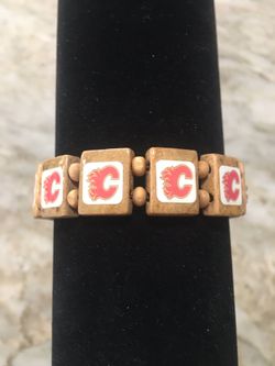 Calgary Flames jewelry bracelet