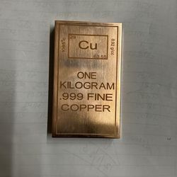 Copper Bar 1 Kilogram 