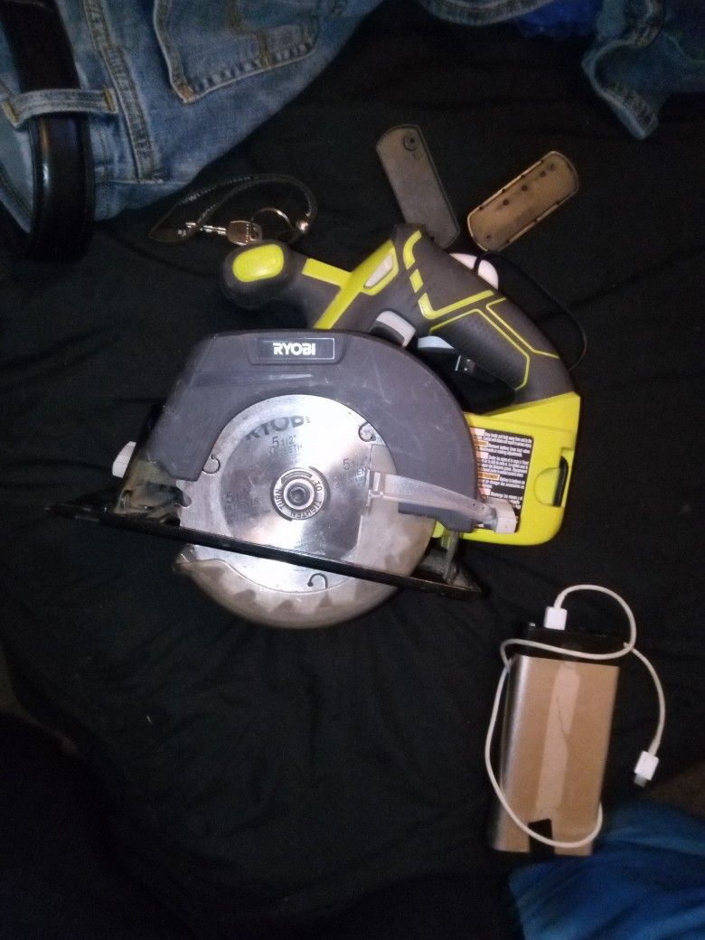 Ryobi 5/12 Inch Saw Battery Not Included