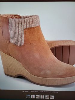 Dr.Scholl's Chelsea Wedge Boots Women's Size 10M