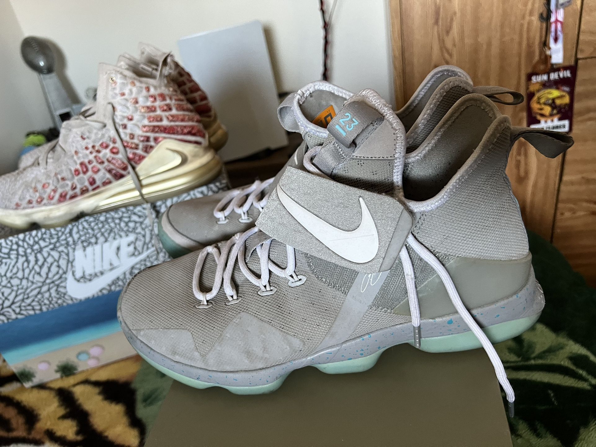 Nike LeBron Back To The Future