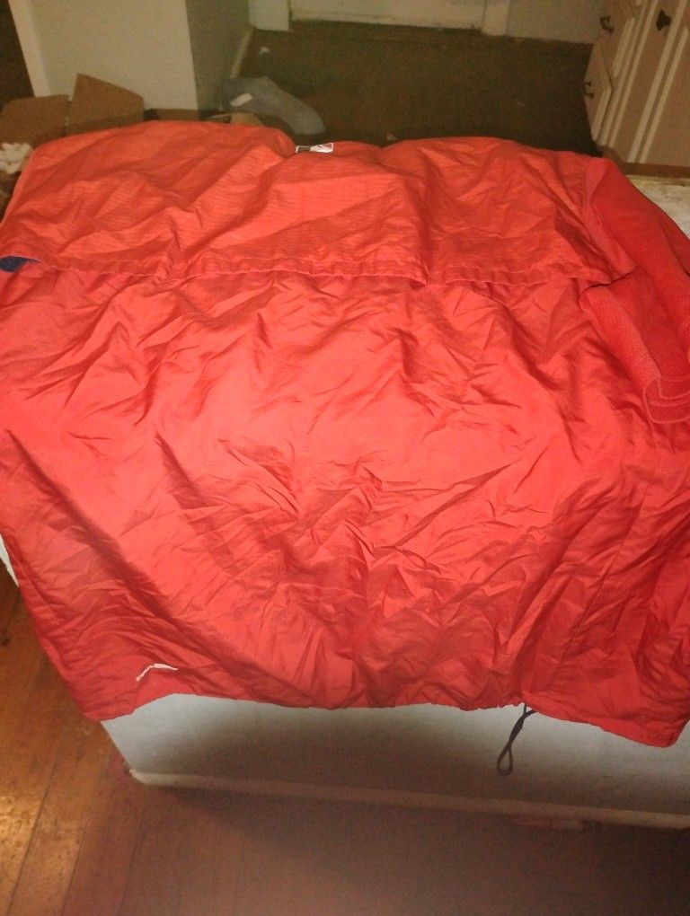 Red Pullover Jacket