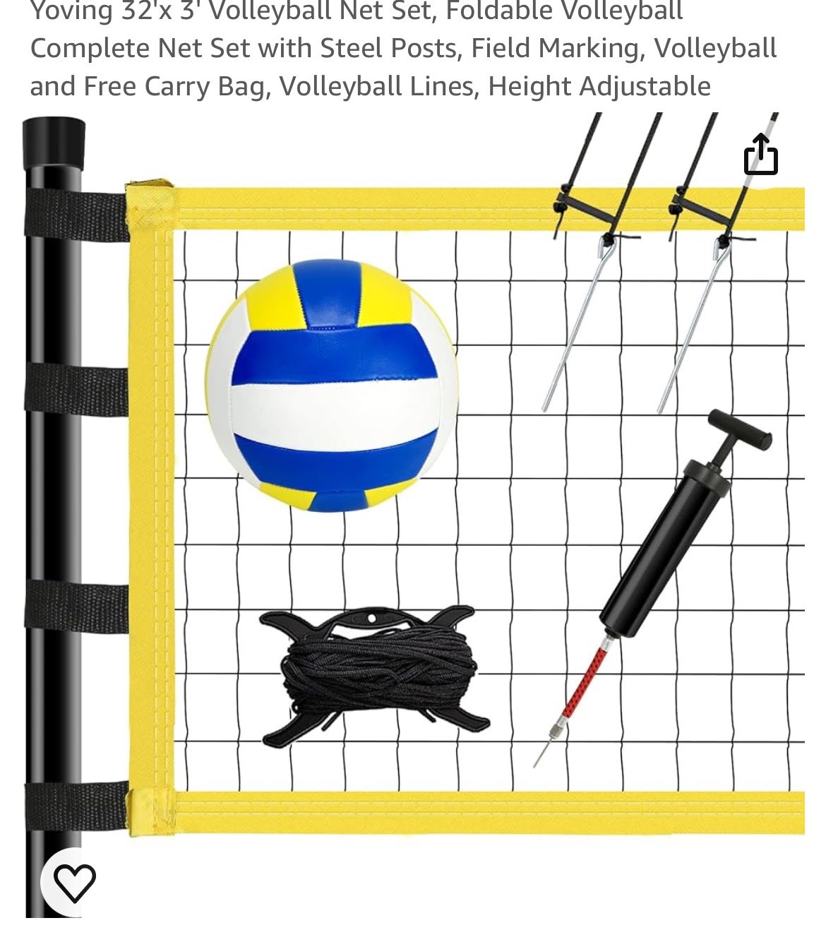 Portable Volleyball Net