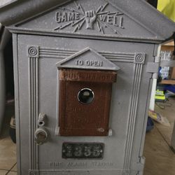 Vintage Fire Alarm Game Well 