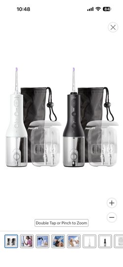 Philips Sonicare Cordless Rechargeable Power Water Flosser 2-pack