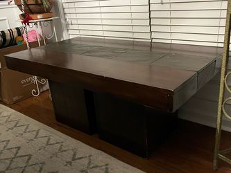 Coffee table - Wood and Stone
