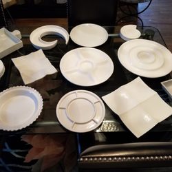 Collection Of Quality Serving Pieces. Most Imported