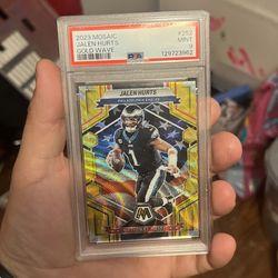 PSA 9 Jalen Hurts Numbered 15/17