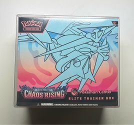 Chaos Rising Pokemon Center Elite Trainer Box