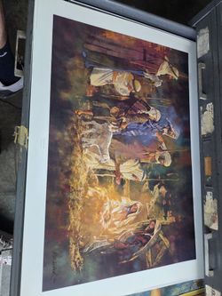 Birth of the king print by Michal dudash