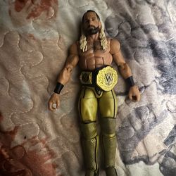 Seth Rollins with world heavyweight champion