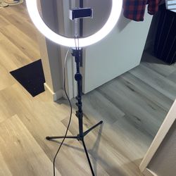 LED Selfie Camera Holder Ring Light 