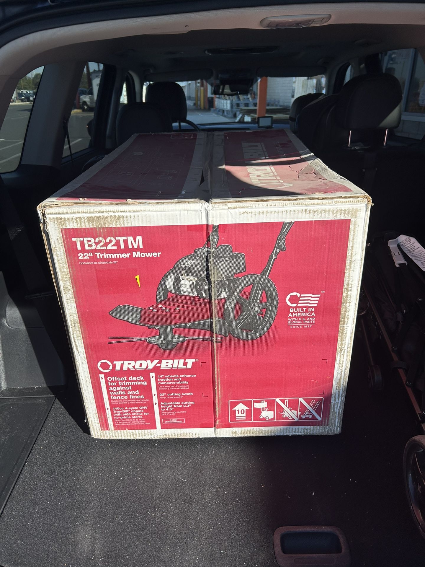 Brand New Troy-Bilt TB22TM 22 in. 140 cc Gas Walk Behind String Trimmer Mower