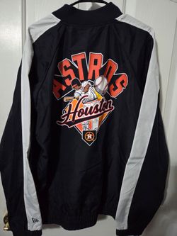 Houston Astros M Quarter Zip Windbreaker Jacket